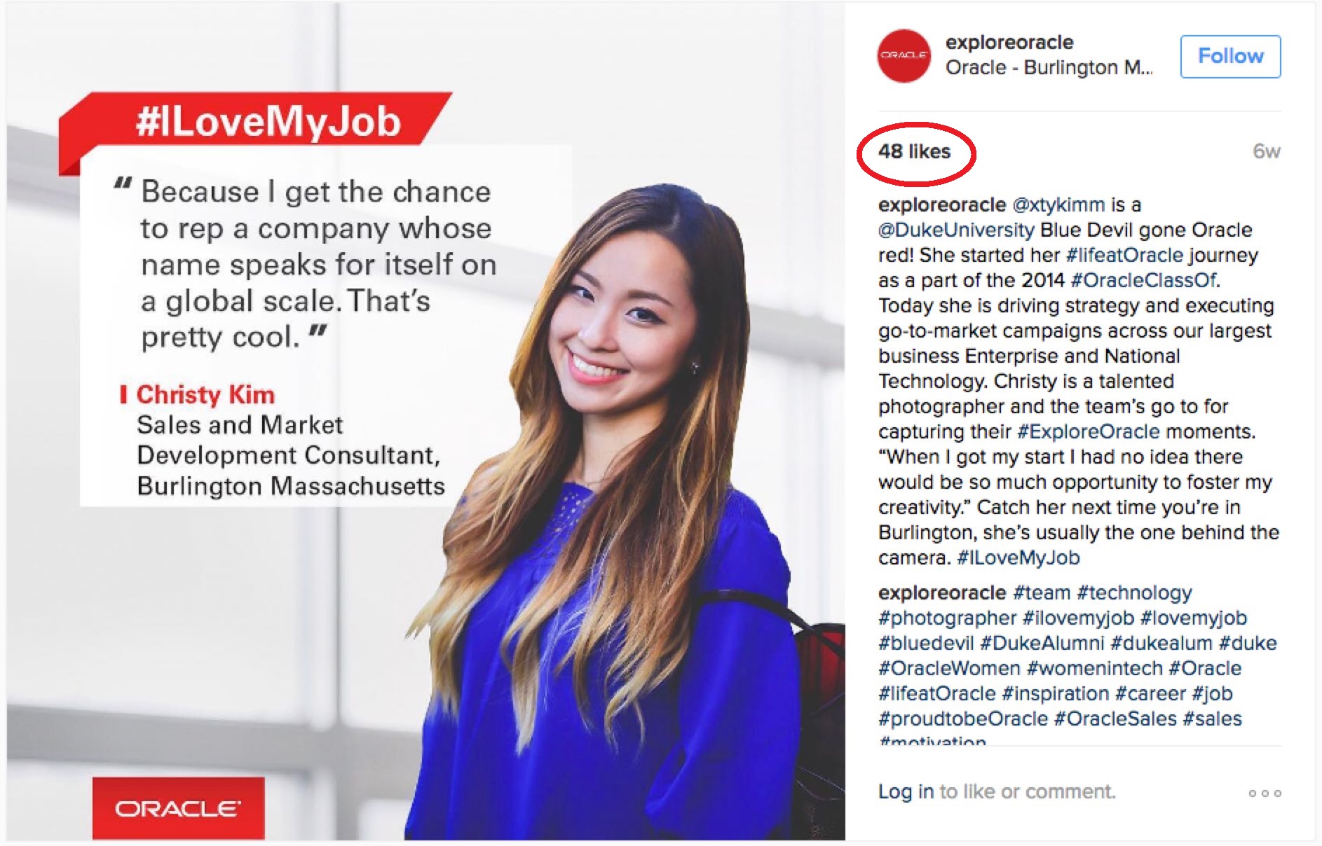 using instragram to promote employer brand